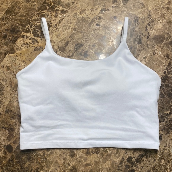 Pink Lily Tops - Athletic Sports Bra Crop Tank